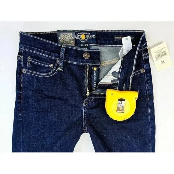 Lucky Brand 25X29 Women's Blue Denim Brooke Legging Jean Size 0/25A NWT - Picture 12 of 16